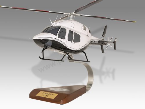 Bell 429 Global Ranger Version 2 Wood Replica Scale Custom Helicopter Model