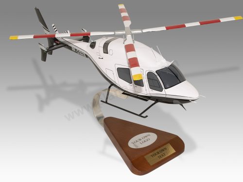 Bell 429 Global Ranger Version 2 Wood Replica Scale Custom Helicopter Model