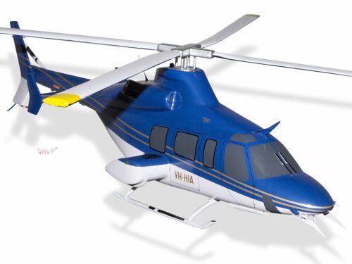 Bell 430 Wood Replica Scale Custom Model