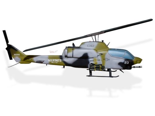 Bell AH-1Z Super Cobra US Marines Wood Handcrafted Replica Display Model