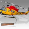 Bell CH-146 Griffon Rescue Sauvetage Wood Handcrafted Replica Display Model