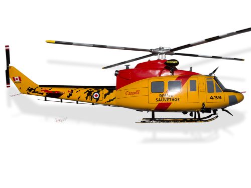 Bell CH-146 Griffon Rescue Sauvetage Wood Handcrafted Replica Display Model