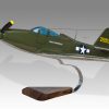 Bell P-63C Kingcobra USAF Wood Handcrafted Replica Display Model