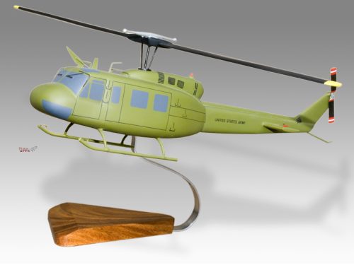 Bell UH-1 Huey US Army Wood Handcrafted Replica Display Model