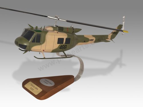 Bell UH-1 Iroquois Australian Army Wood Handcrafted Replica Display Model