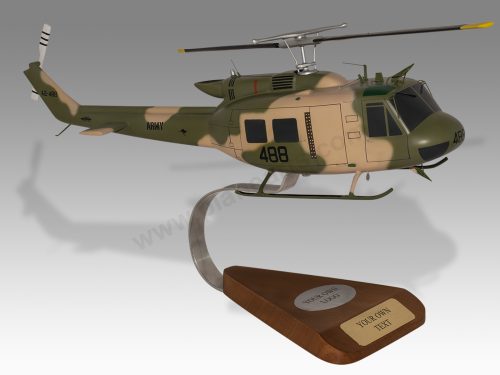 Bell UH-1 Iroquois Australian Army Wood Handcrafted Replica Display Model