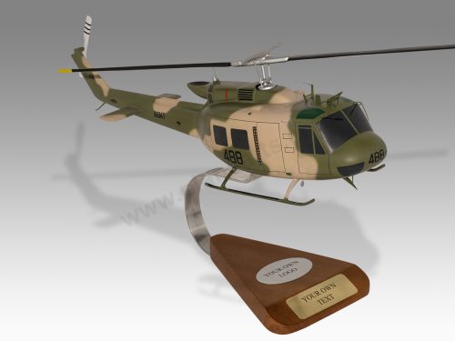 Bell UH-1 Iroquois Australian Army Wood Handcrafted Replica Display Model