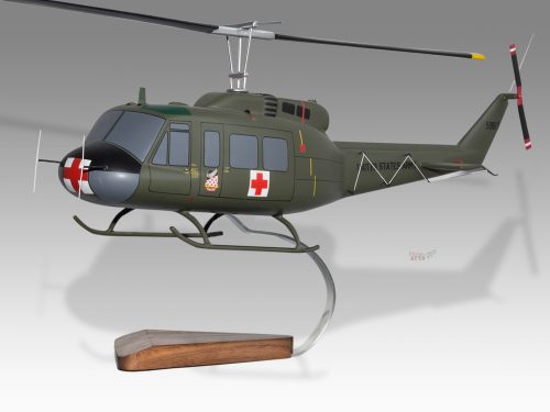 Bell UH-1B Huey US Army Wood Handcrafted Replica Display Model