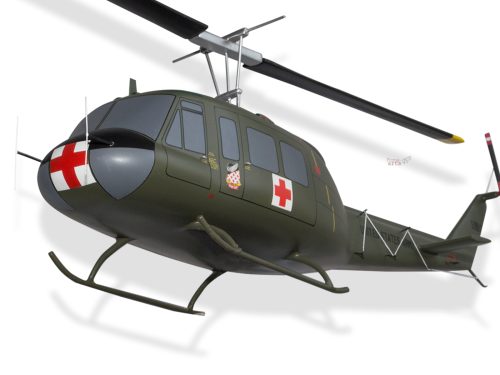 Bell UH-1B Huey US Army Wood Handcrafted Replica Display Model