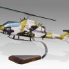 Bell UH-1F Iroquois US Marines Wood Handcrafted Replica Display Model