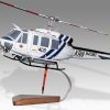 Bell UH-1H Iroquois Kern County Helitack Wood Handcrafted Replica Display Model