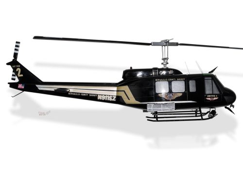 Bell UH-1H Iroquois Bernalillo County Sheriff Wood Handcrafted Replica Display Model