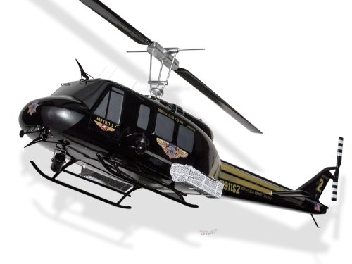 Bell UH-1H Iroquois Bernalillo County Sheriff Wood Handcrafted Replica Display Model