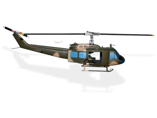 Bell UH-1H Open Cabin Wood Handcrafted Replica Display Model