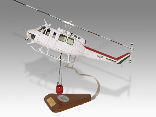 Bell UH-1H Precision Wood Handcrafted Replica Display Model