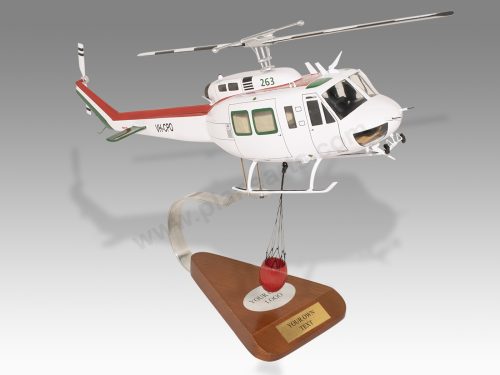 Bell UH-1H Precision Wood Handcrafted Replica Display Model