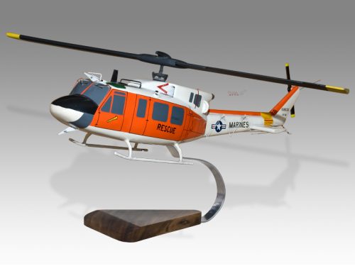 Bell UH-1N US Marines Rescue Wood Handcrafted Replica Display Model