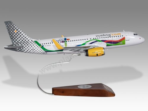 A320 Vueling Wood Handcrafted Replica Display Model