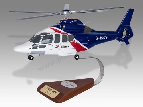 Airbus H155 EC155 Bristow Wood Handcrafted Replica Display Model