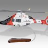 Airbus H160 US Coast Guard Wood Handcrafted Replica Display Model