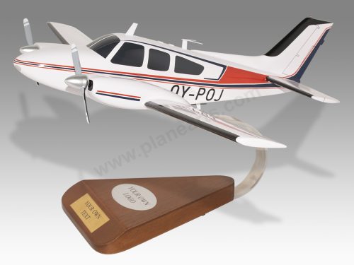 Beechcraft B-55 Baron Wood Replica Scale Custom Model Aircraft