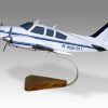 Beechcraft B-55 Wood Handcrafted Replica Display Model