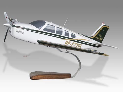 Beechcraft Bonanza A36 Jaguar Edition Wood Handcrafted Replica Display Model