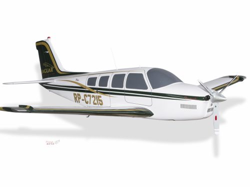 Beechcraft Bonanza A36 Jaguar Edition Wood Handcrafted Replica Display Model