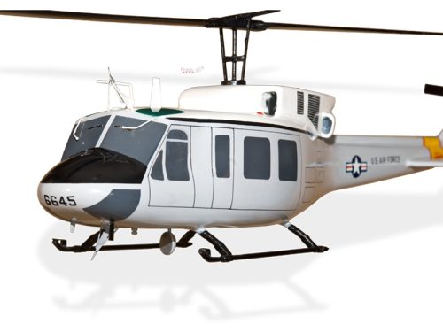 Bell UH-1 USAF Wood Handcrafted Replica Display Model