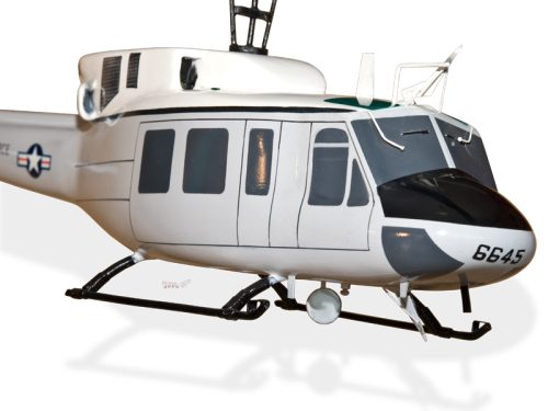 Bell UH-1 USAF Wood Handcrafted Replica Display Model