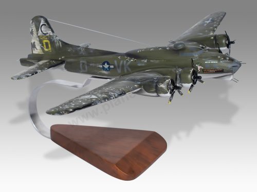 Boeing B-17 USAF Wood Handcrafted Replica Display Model