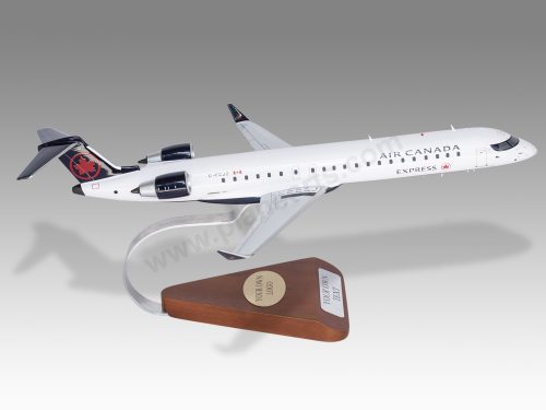 Bombardier CRJ 900 Air Canada Express Wood Handcrafted Replica Display Model