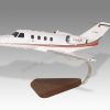 Cessna Citation CJ-1 Wood Handcrafted Replica Display Model