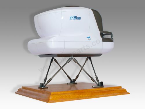 Delta JetBlue Simulator Wood Handcrafted Replica Display Model