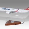 Embraer ERJ190 Airlink Wood Handcrafted Replica Display Model