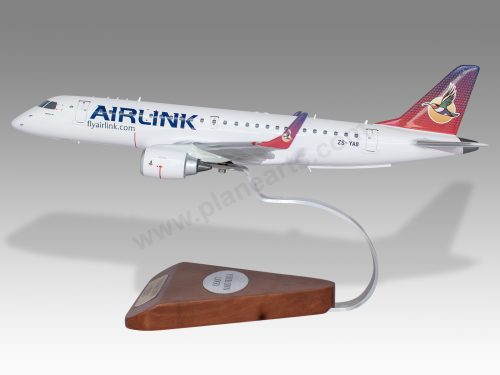 Embraer ERJ190 Airlink Wood Handcrafted Replica Display Model