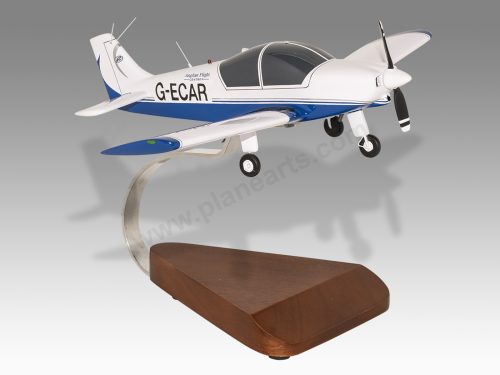 Robin HR200 Anglian Flight Centre Wood Handcrafted Replica Display Model