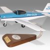 Slingsby T-67 KLM Flight Academy Wood Handcrafted Replica Display Model