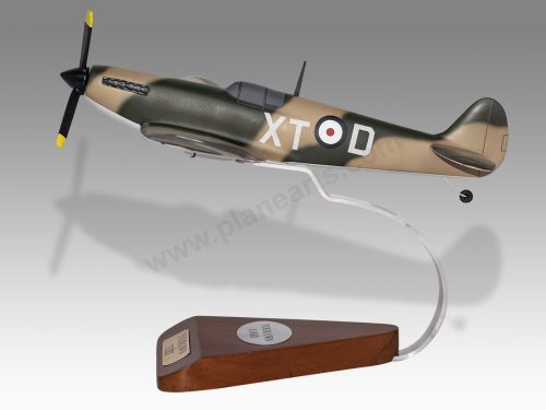 Supermarine Spitfire Mk IA RAF Wood Handcrafted Replica Display Model