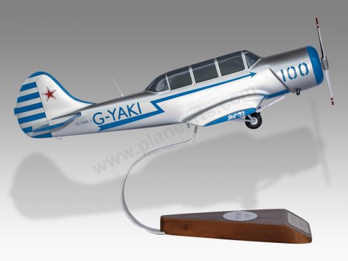 Yakovlev Yak-52 Wood Handcrafted Replica Display Model